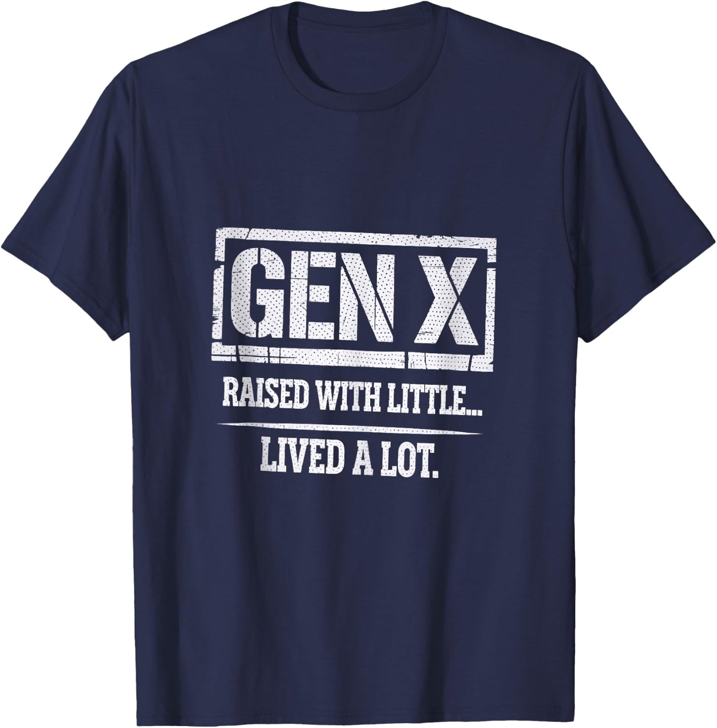 gens Shirt genx gen x Shirts gen x t Shirt Women T-Shirt - T-Shirt | Navy