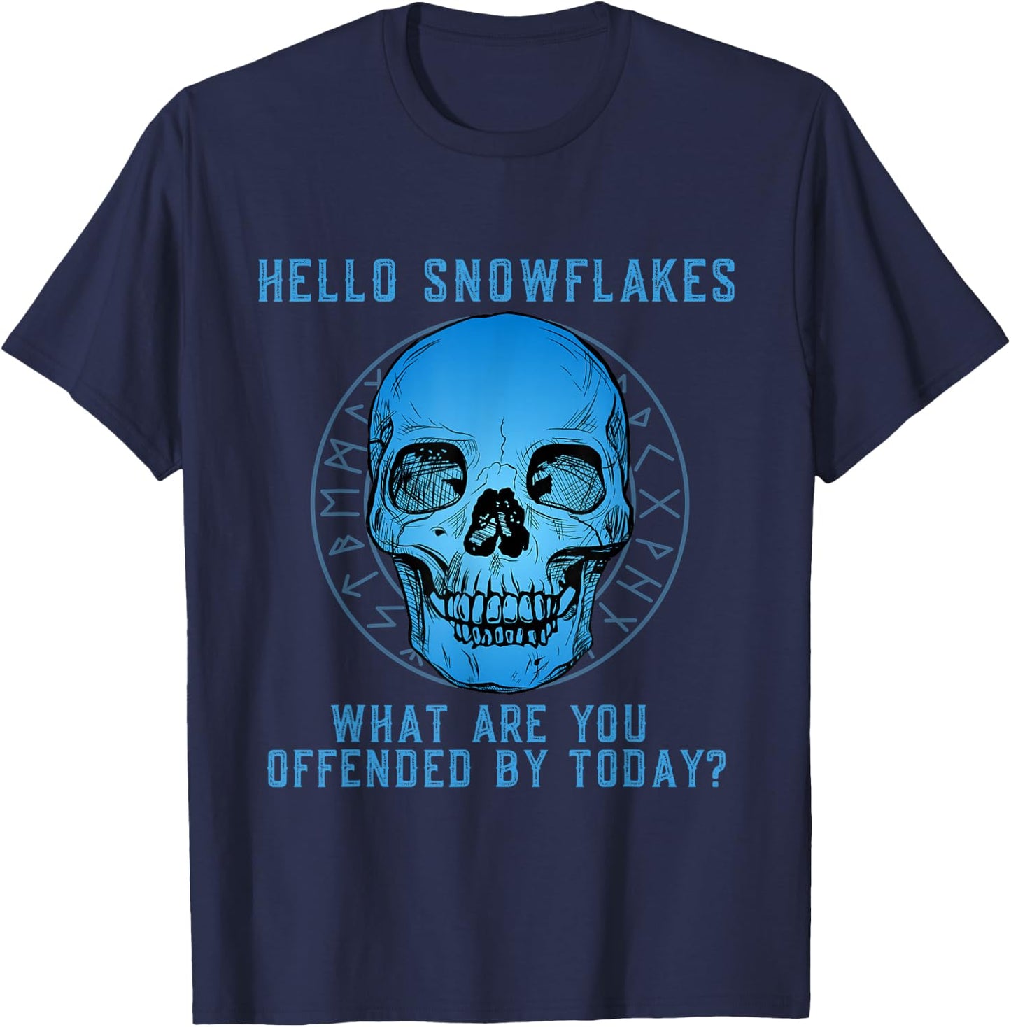 Anti wachte politisch inkorrekt konservativ T-Shirt - T-Shirt | Navy