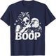 Boop Vintage Girl and Eagle Funny Patriotic Retro T-Shirt - T-Shirt | Navy