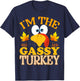 Thanksgiving I'm The Gassy Turkey Matching T-Shirt - T-Shirt | Navy