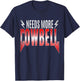 80's Heavy Metal - Needs More Cowbell Shirt T-Shirt - T-Shirt | Navy