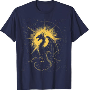 Vintage Dragon T-Shirt - T-Shirt | Navy