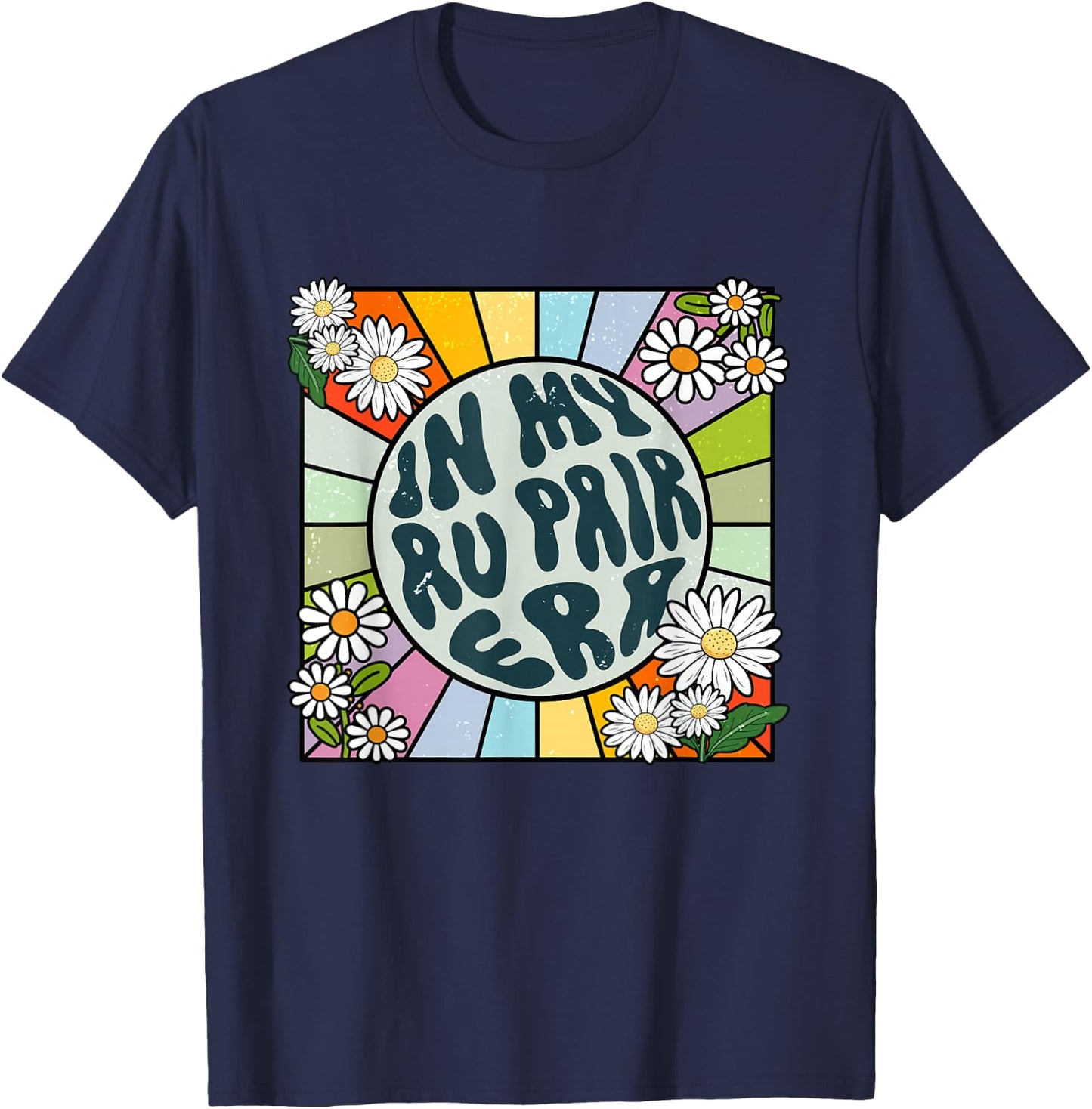 Daisy Groovy In My Au Pair Era T-Shirt - T-Shirt | Navy