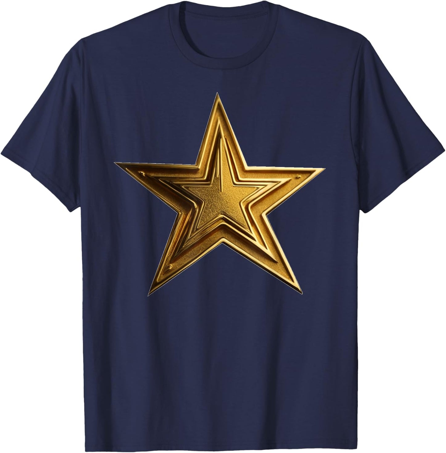 Rock Star Gold For All Special Edition T-Shirt - T-Shirt | Navy