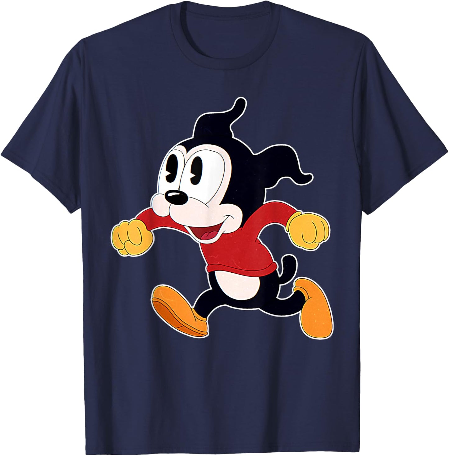 Dog Cartoon Race T-Shirt - T-Shirt | Navy