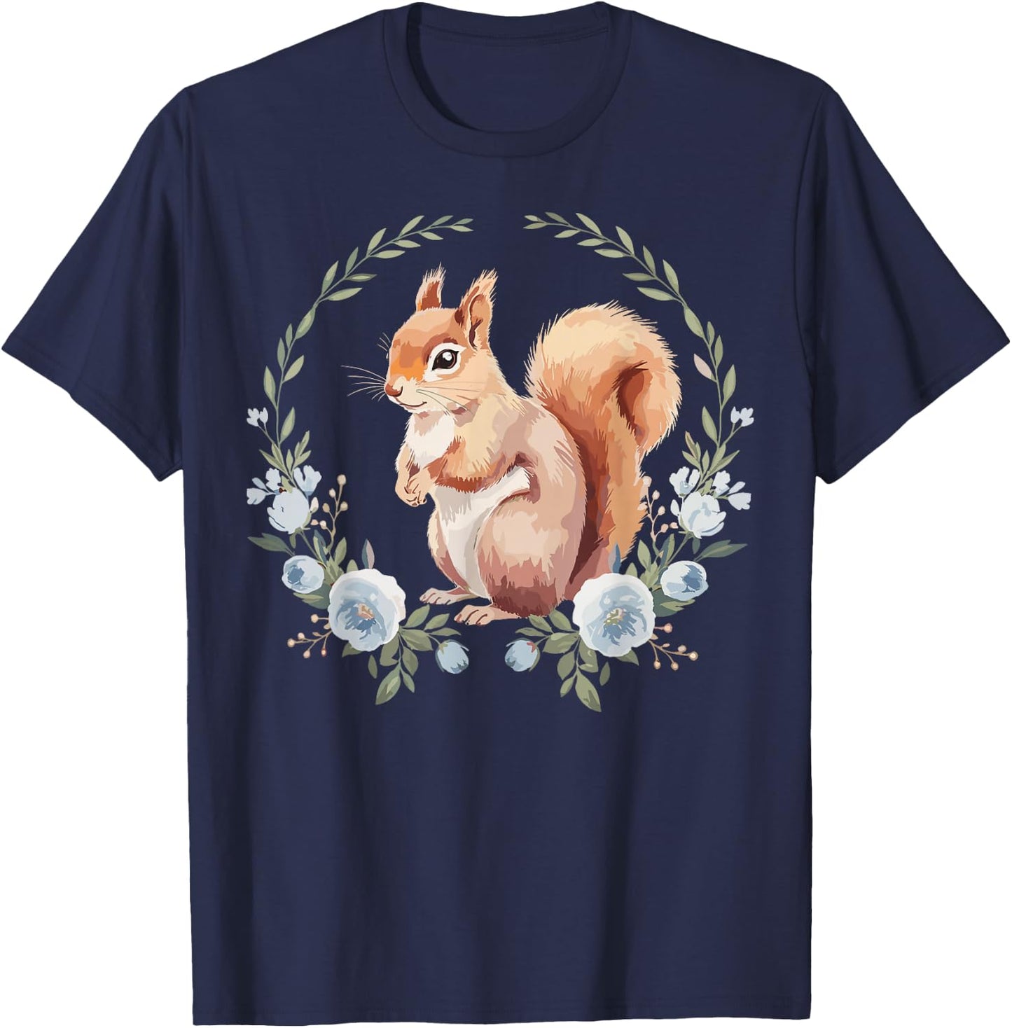 Squirrel T-Shirt - T-Shirt | Navy