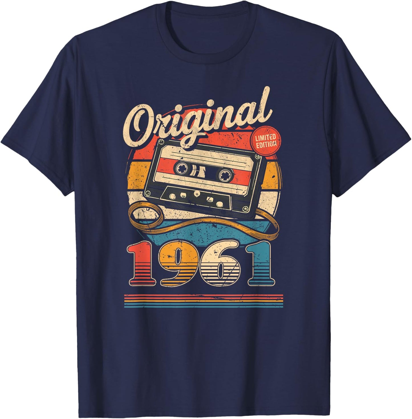 Original 1961 Vintage Birthday 64 Years Women T-Shirt - T-Shirt | Navy