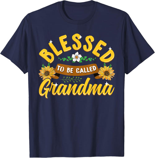Blessed To Be Called Grandma Cute Sunflower Mothers Day Gift