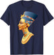 Egyptian Queen Nefertiti T-Shirt - T-Shirt | Navy