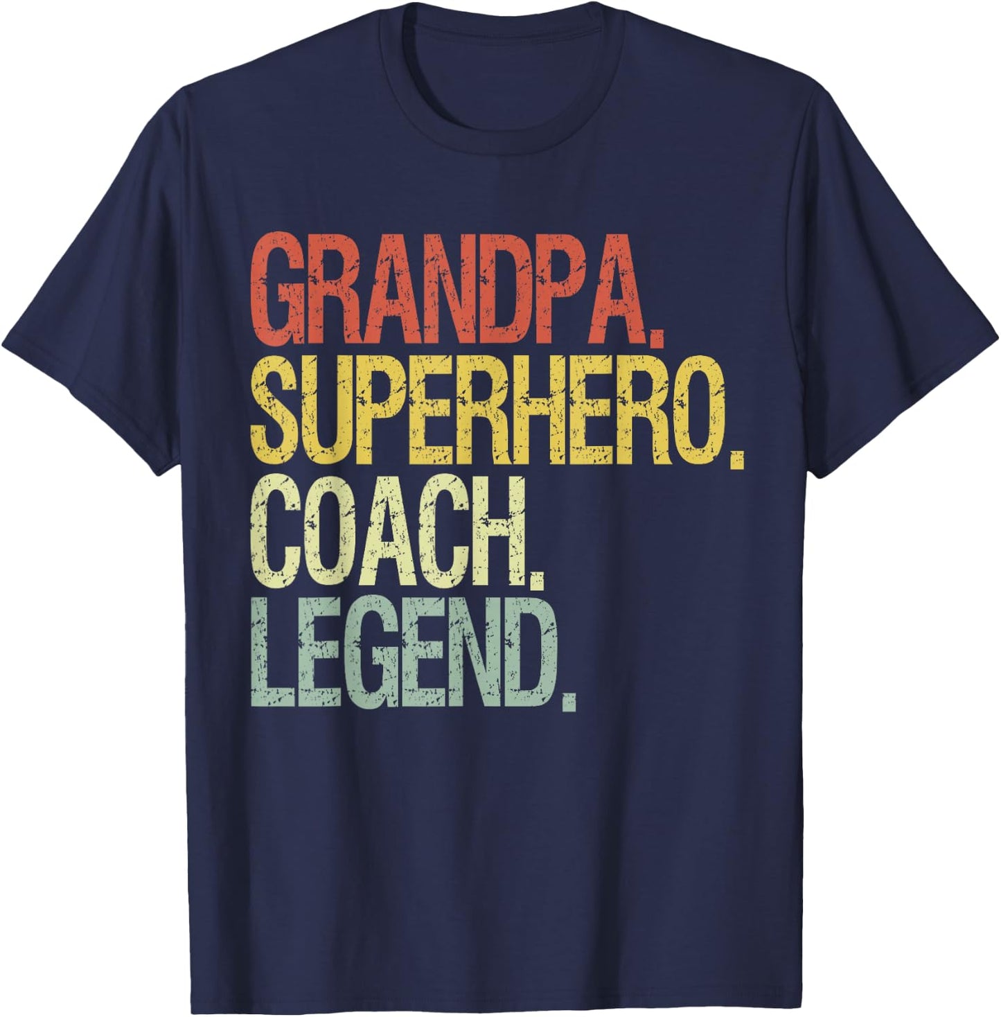 Grandpa coach T-Shirt - T-Shirt | Navy