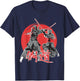 Japanese kendo Japan anime with sword T-Shirt - T-Shirt | Navy