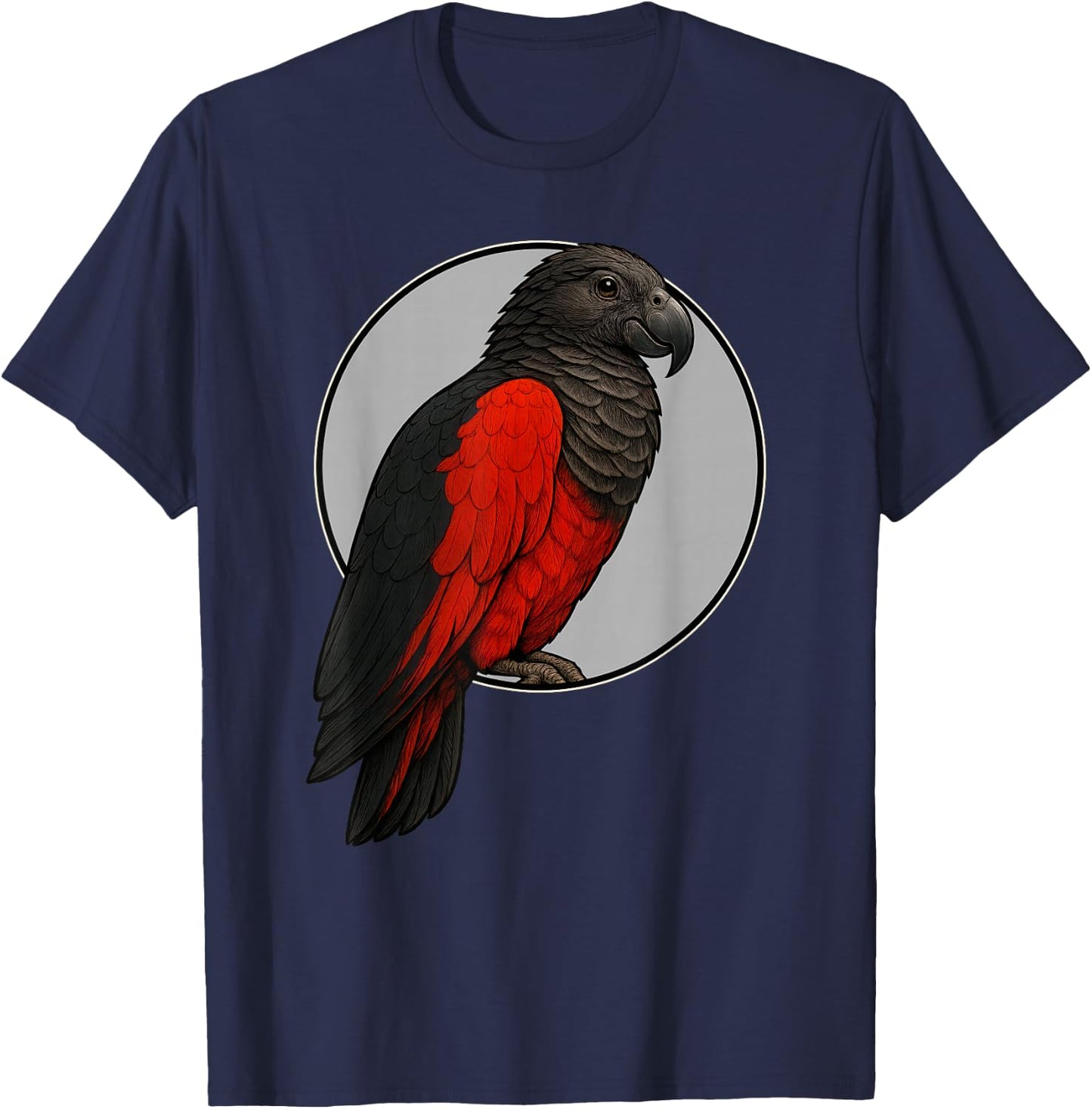 Pesquet´s Parrot Dracula Parrot T-Shirt - T-Shirt | Navy