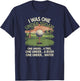 I Was One Under Today funny Golf Lover Golfer Golfing T-Shirt - T-Shirt | Navy