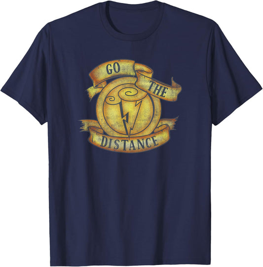 Disney Hercules Go The Distance Gold Medal T-Shirt - T-Shirt | Navy
