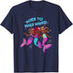 Disney Junior's Ariel Born To Make Waves! Group Shot T-Shirt - T-Shirt | Navy