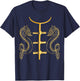 China costume Chinese dragon women men children T-Shirt - T-Shirt | Navy