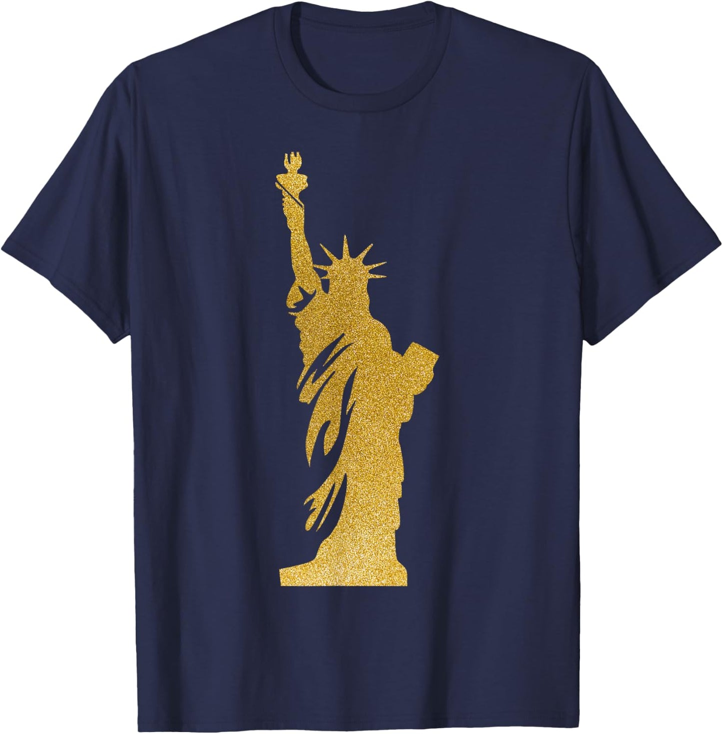 Freiheitsstatue T Shirts New York Merch Die Freiheitsstatue Souvenir New York für Männer, Frauen und Kinder, Schwarz, S T-Shirt - T-Shirt | Navy