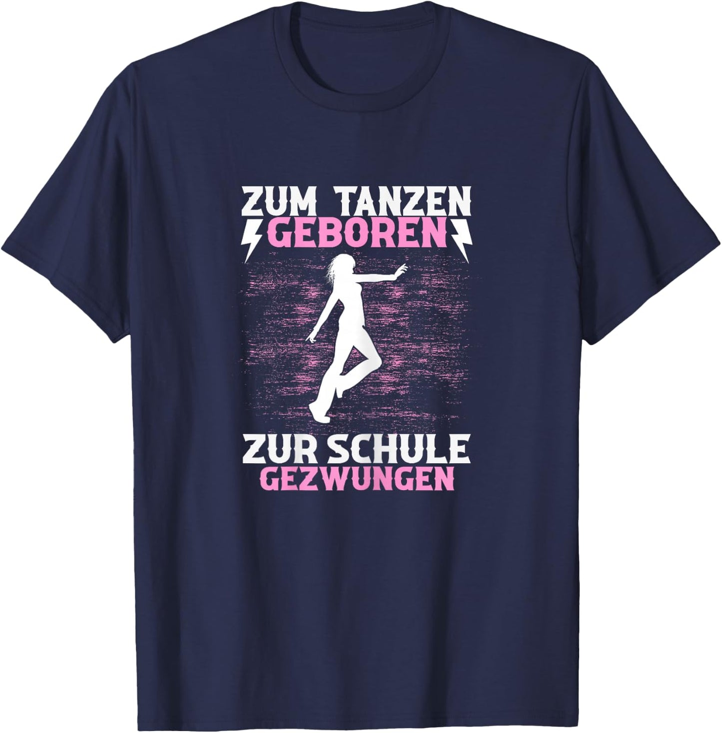 Dance Women's Dance Sports Dance School Dancer Girls , black T-Shirt - T-Shirt | Navy
