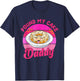 Retro 60s 70s Pound My Cake Daddy Adult Humor Father's Day T-Shirt - T-Shirt | Navy