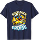 Cruising Ducks Duck Duck Cruise Family Vacation Rubber Duck T-Shirt - T-Shirt | Navy