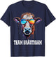 JGA Team Bräutigam für Bauern & Landwirte JGA Kuh T-Shirt - T-Shirt | Navy