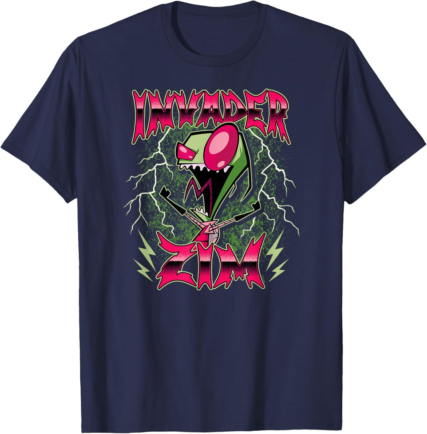 Invader Zim - Fury T-Shirt - T-Shirt | Navy