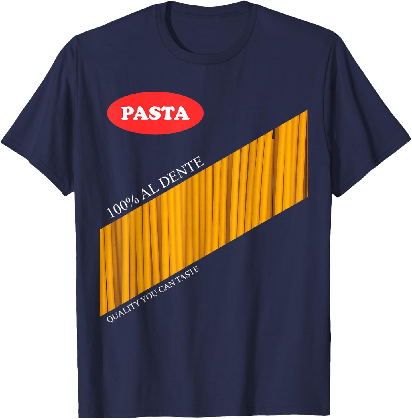 Pasta Package Halloween Costume , blue T-Shirt - T-Shirt | Navy