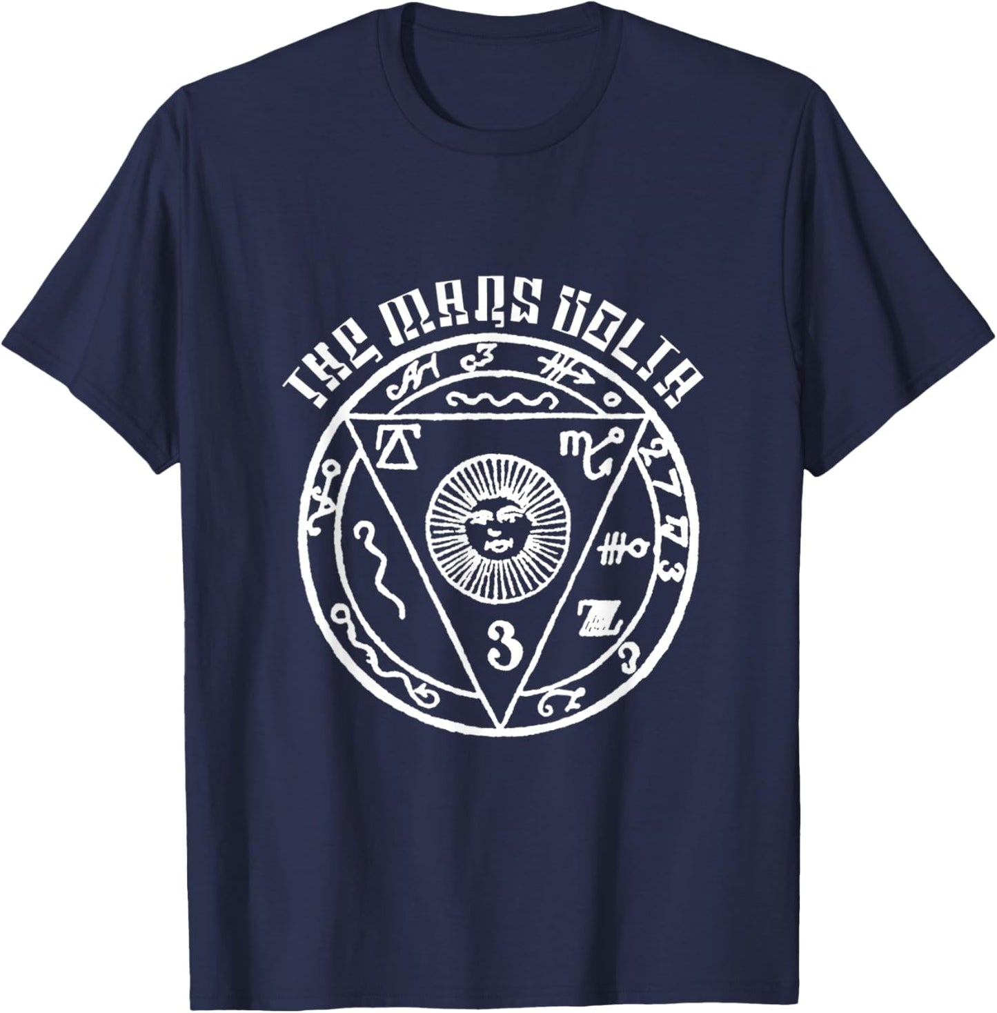 The Mars Volta Travel Symbol , Black, S T-Shirt - T-Shirt | Navy