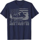 The mountains are calling and i must go Mountaineer Tracker T-Shirt - T-Shirt | Navy