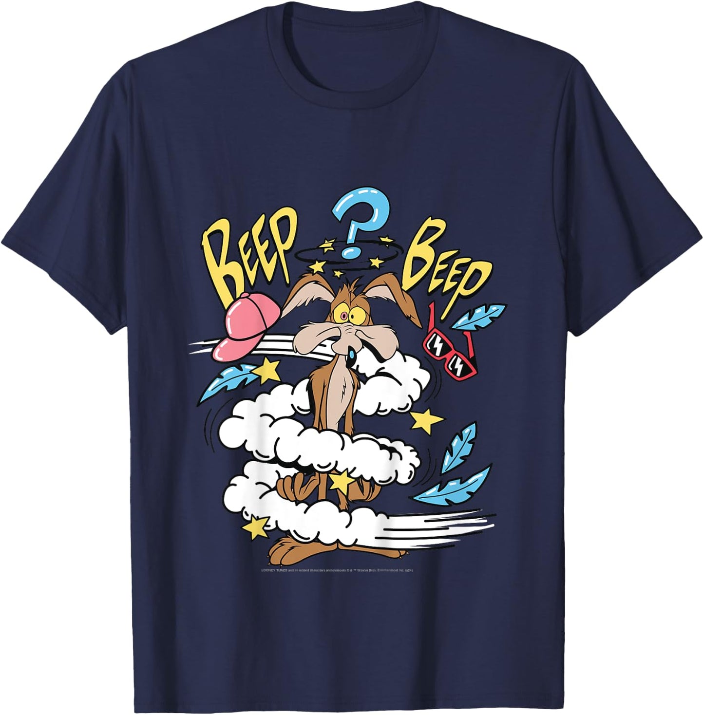 Kids Looney Tunes Coyote Daze Camiseta T-Shirt - T-Shirt | Navy