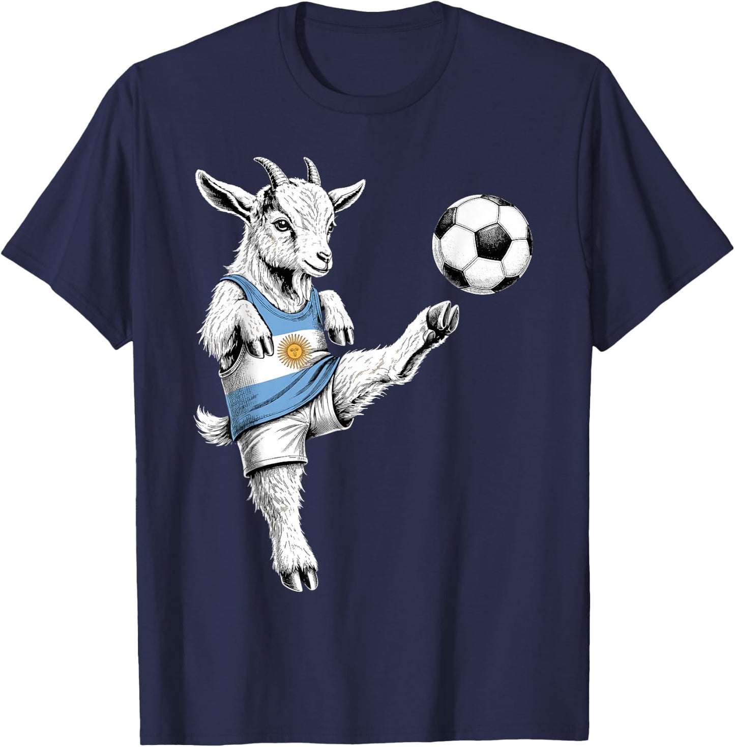 Argentinian Flag Men Women Kids Argentina T-Shirt - T-Shirt | Navy