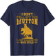 Mutton Bustin & Mutton Busting Design for a Mutton Buster T-Shirt - T-Shirt | Navy
