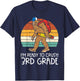 Bigfoot Sasquatch Ready To Crush 3rd Grade First Day School T-Shirt - T-Shirt | Navy
