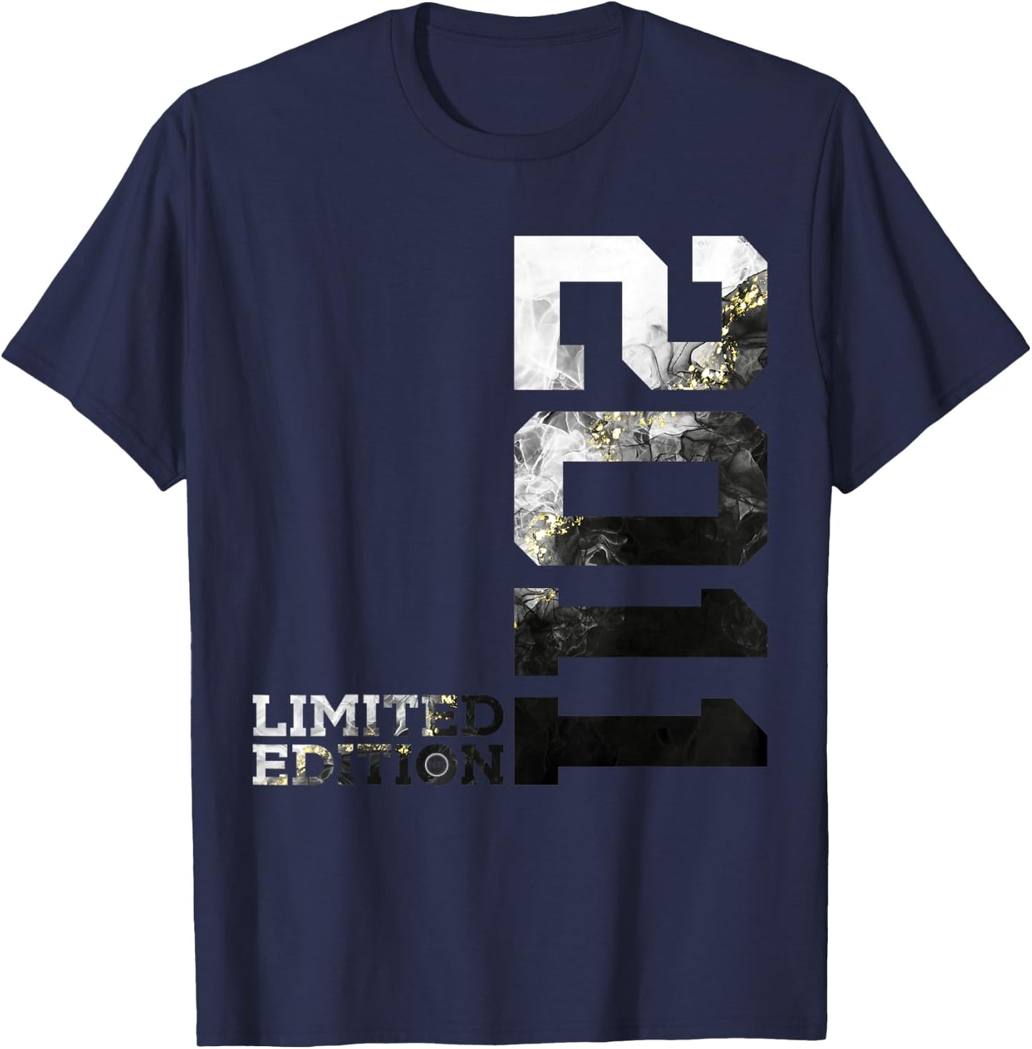 12 Jahre 12th Birthday Limited Edition 2011 , gray T-Shirt - T-Shirt | Navy