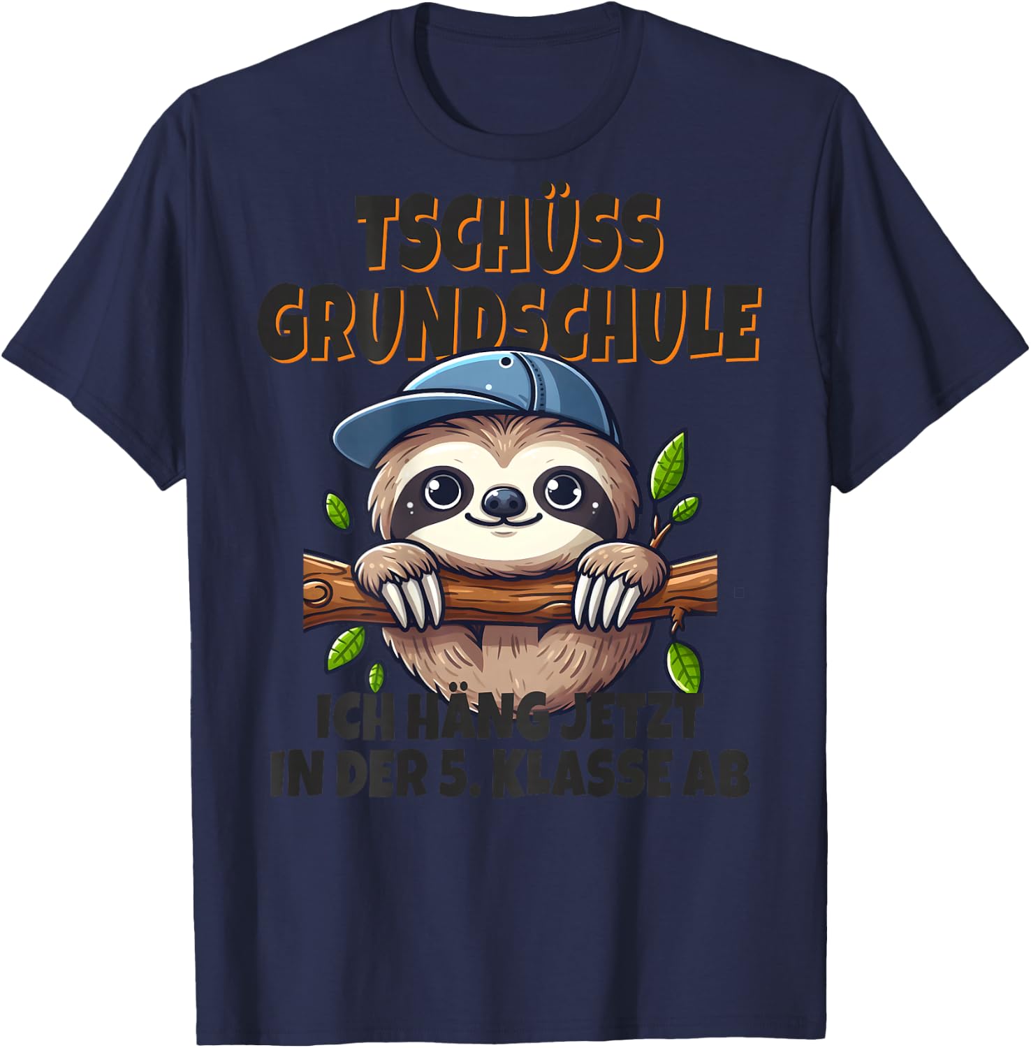 4. Grundschule 5. Klasse Realschule Gymnasium Abschluss 2026 T-Shirt - T-Shirt | Navy