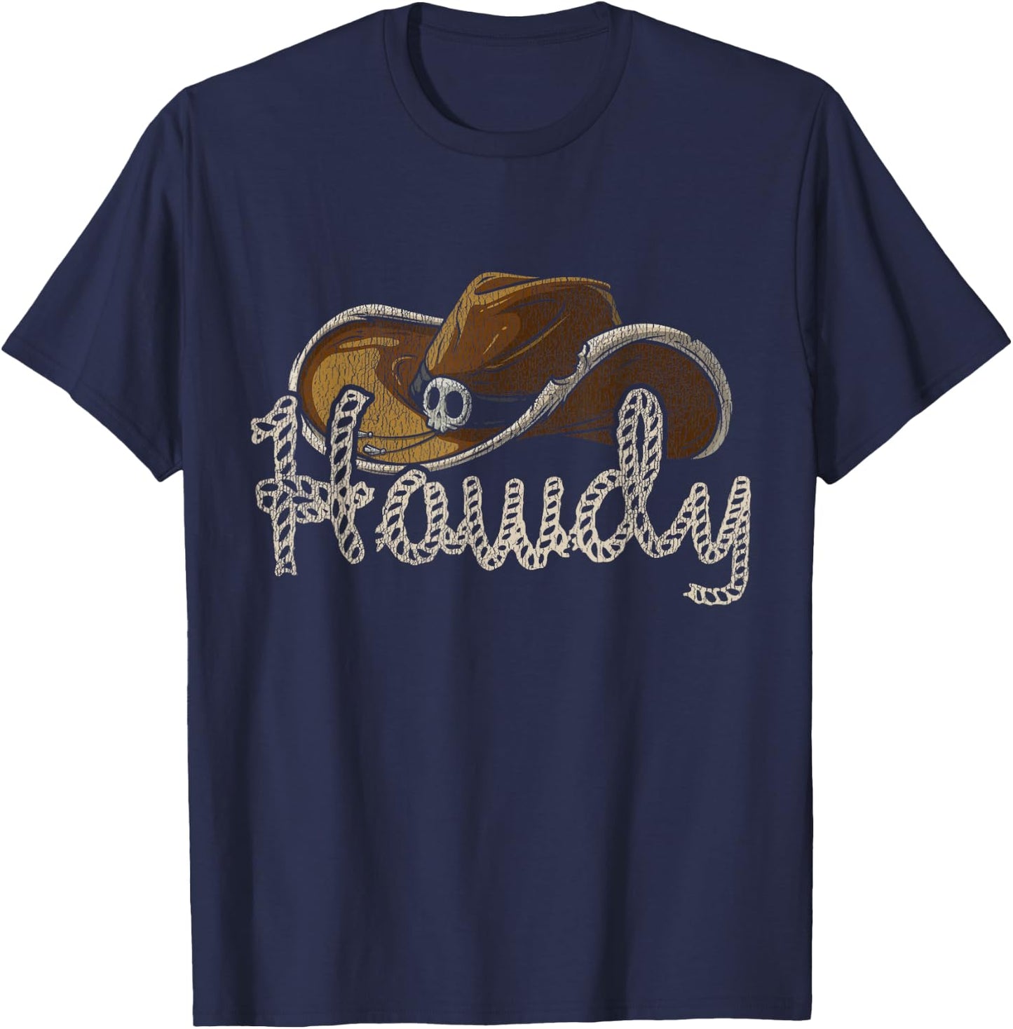 Howdy Cowboy T-Shirt - T-Shirt | Navy