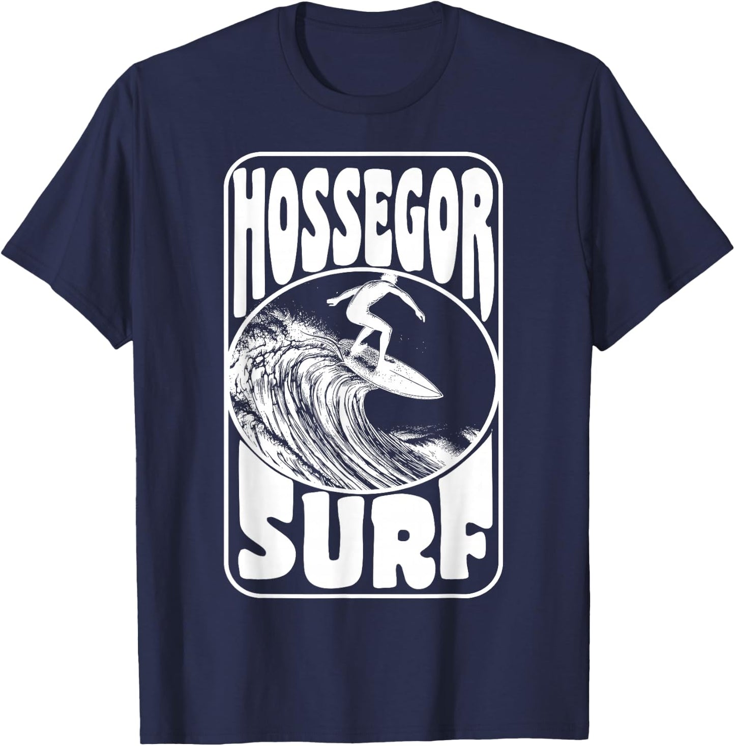 HOSSEGOR , Black, S T-Shirt - T-Shirt | Navy