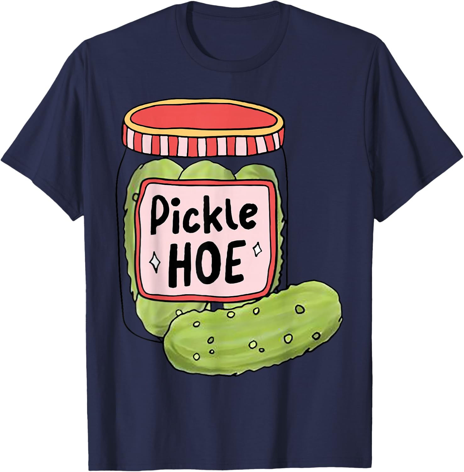 Pickle Hoe T-Shirt - T-Shirt | Navy