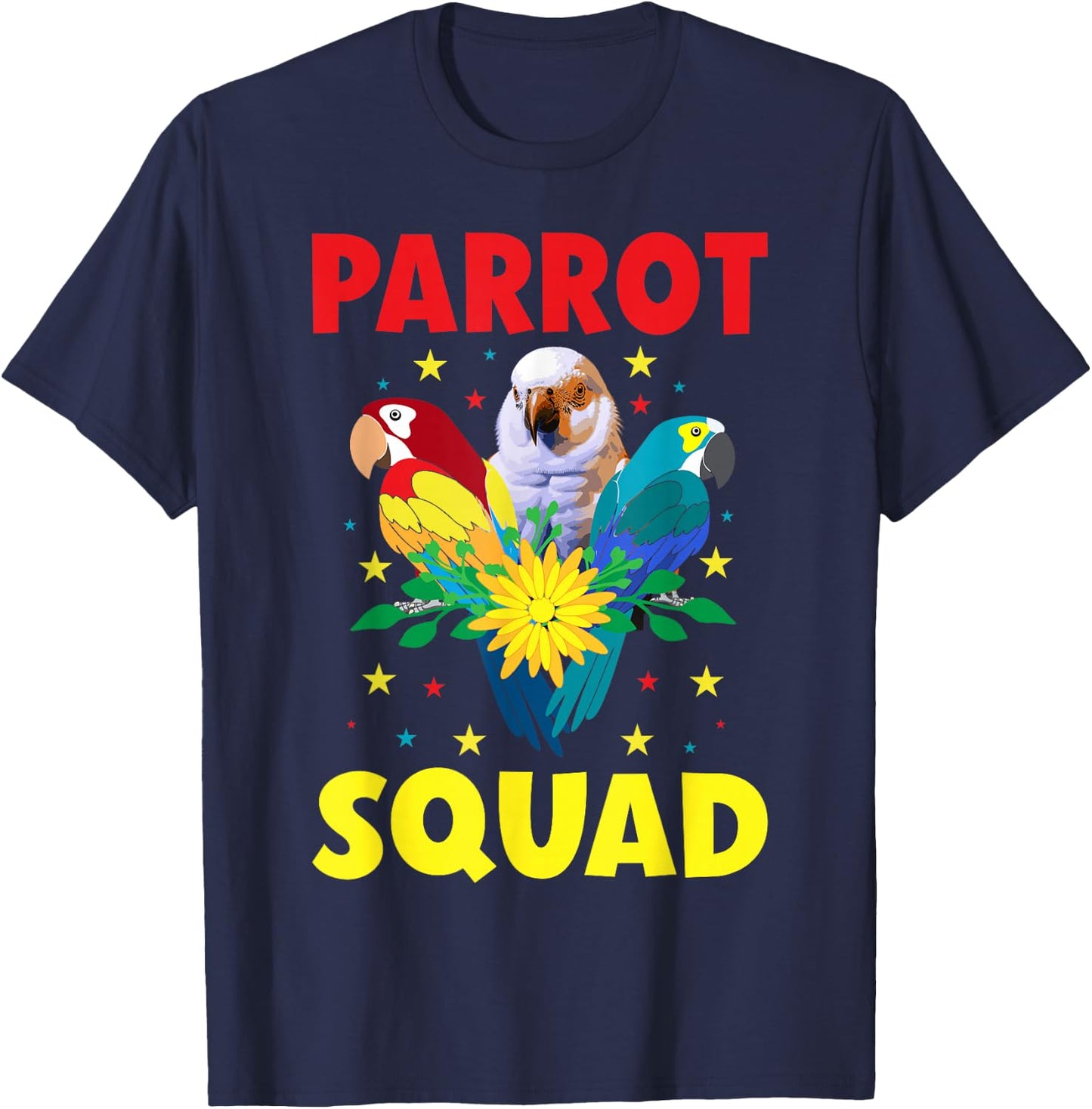 Parrot Squad Parrot T-Shirt - T-Shirt | Navy