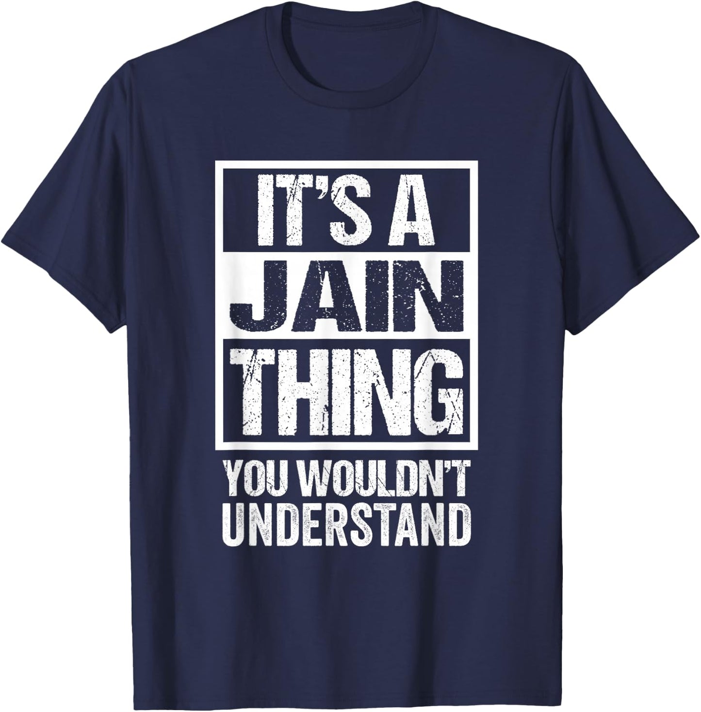 It's A Jain Thing You Wouldn't Understand Jainism T-Shirt - T-Shirt | Navy