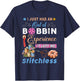 I just had an out of bobbin experience it left me quilting T-Shirt - T-Shirt | Navy