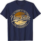 New Paltz NY | New York | Vintage Distressed T-Shirt - T-Shirt | Navy