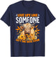 Live Life Cute Farm Cows Cattle Scottish Highland Cow T-Shirt - T-Shirt | Navy