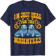I'm Just Here For The Manatees Manatees Lover Sea Cows T-Shirt - T-Shirt | Navy