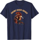 Freshly Baked Chicken - A Big Fan of Poultry Humor Design T-Shirt - T-Shirt | Navy