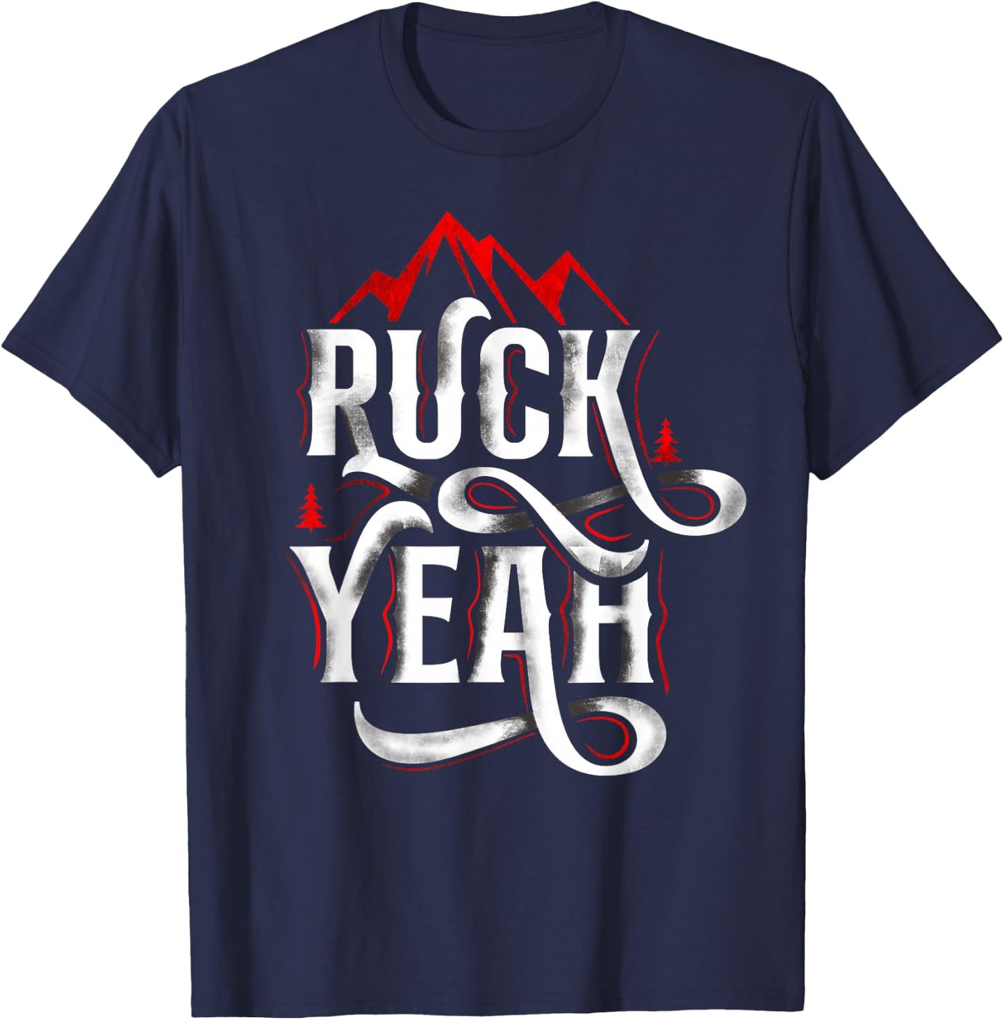 Ruck Yeah Rucksack Workout Backpack Rucking T-Shirt - T-Shirt | Navy