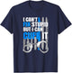 Funny Cop Gift - Handcuffs Police Law Enforcement T Shirt T-Shirt - T-Shirt | Navy