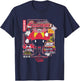 Sonic The Hedgehog Dr. Eggman Vintage Kanji Poster T-Shirt - T-Shirt | Navy
