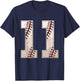 Baseball Birthday Boy Eleven 11 Years Old 11th Bday Party T-Shirt - T-Shirt | Navy