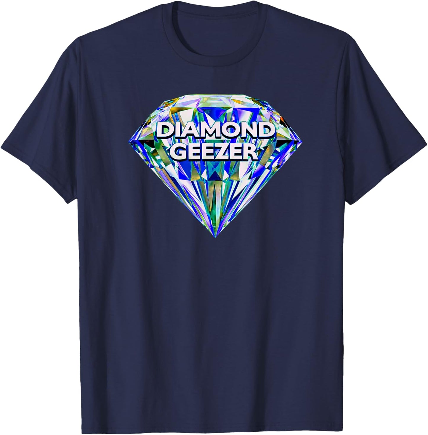 Diamond Geezer T-Shirt - T-Shirt | Navy